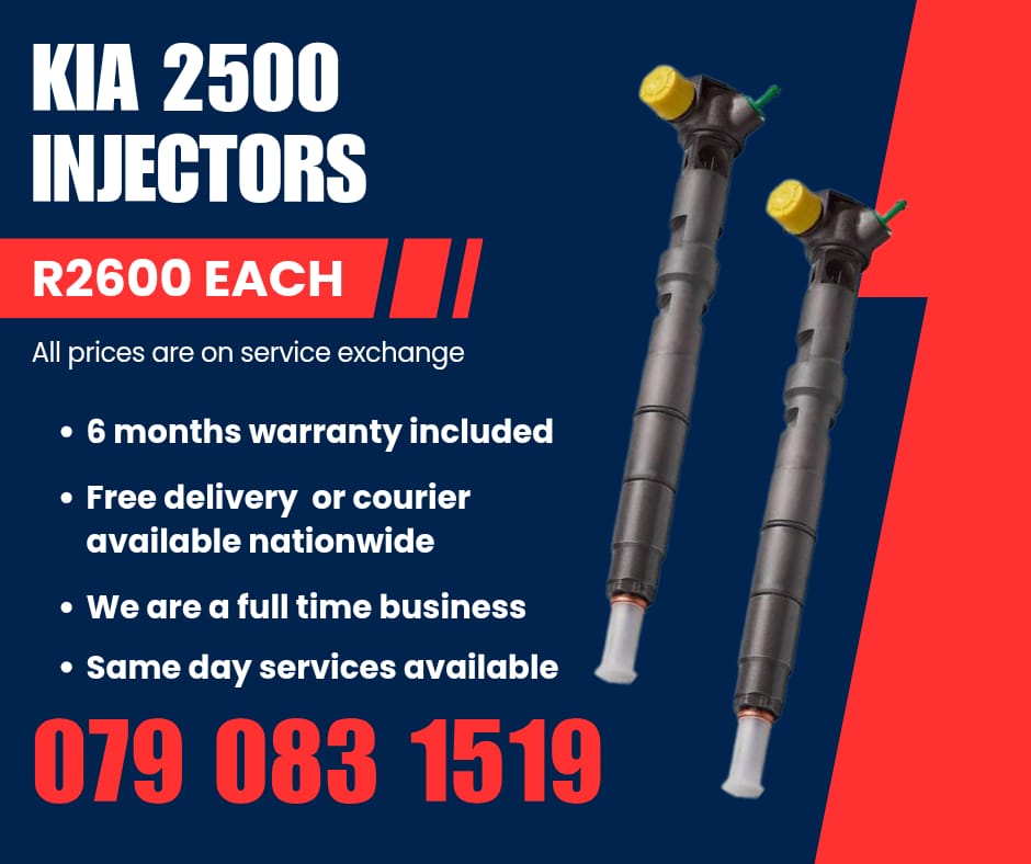 KIA 2500 INJECTORS FOR SALE WITH WARRANTY INCLUDED - Private Seller