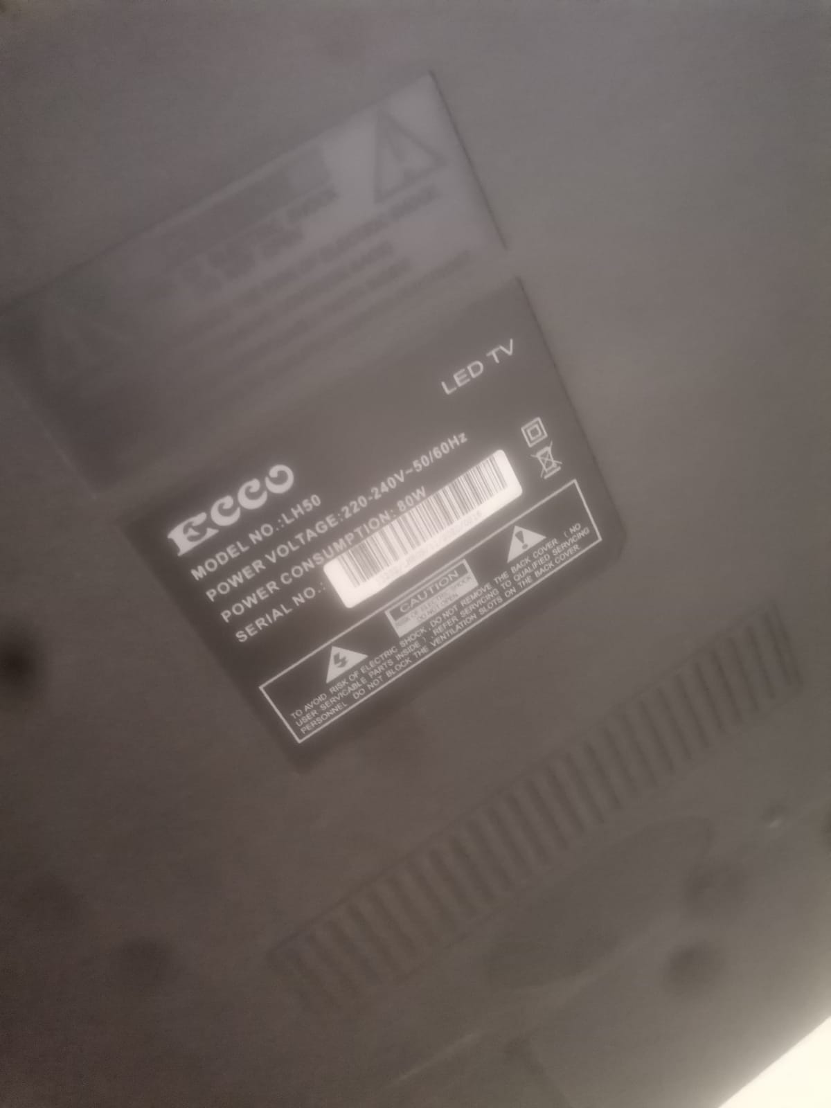 50cm Ecco smart tv