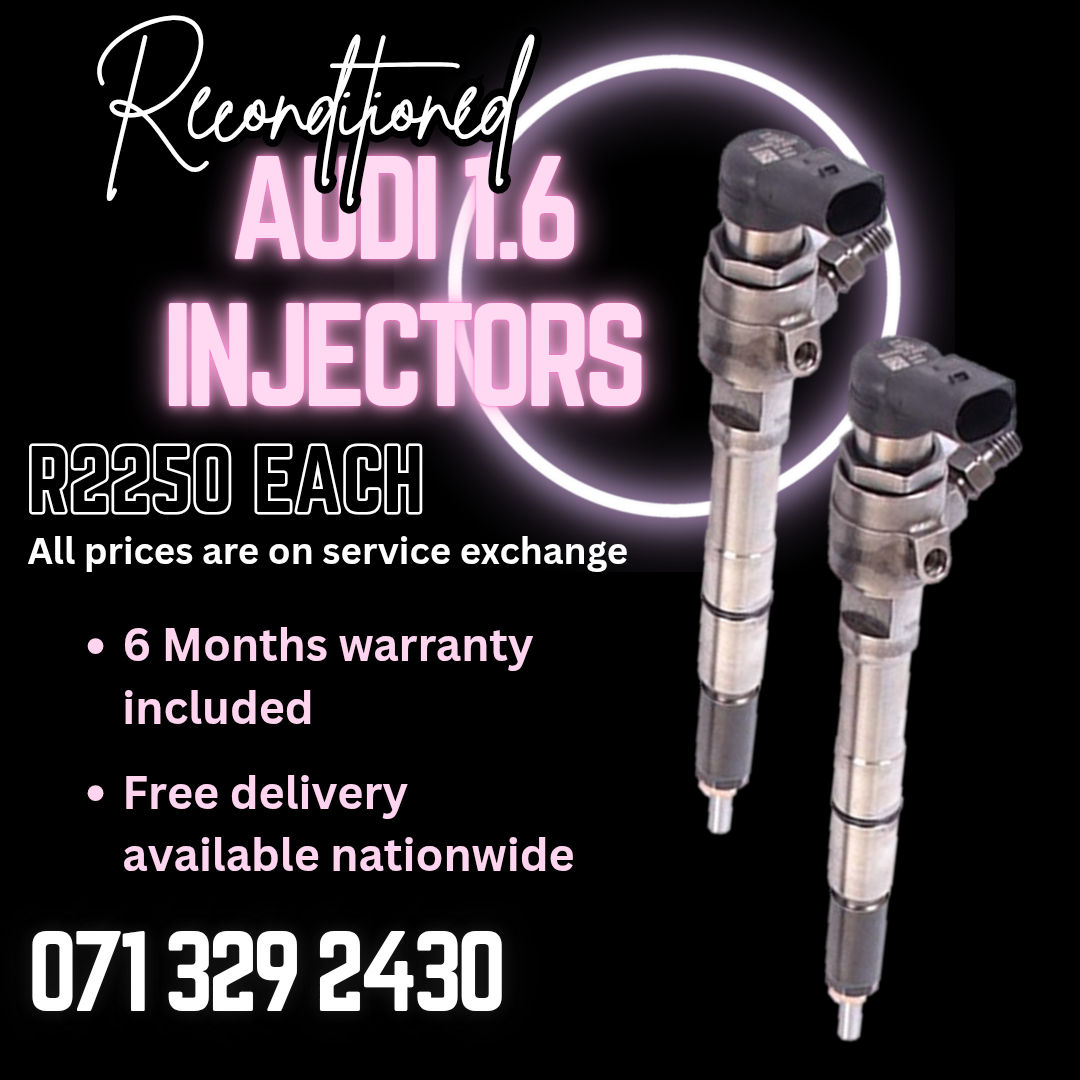 AUDI 1.6 INJECTORS FOR SALE WITH WARRANTY INCLUDED - Private Seller AUDI 1.6 INJECTORS FOR SALE WITH WARRANTY INCLUDED - Private Seller
