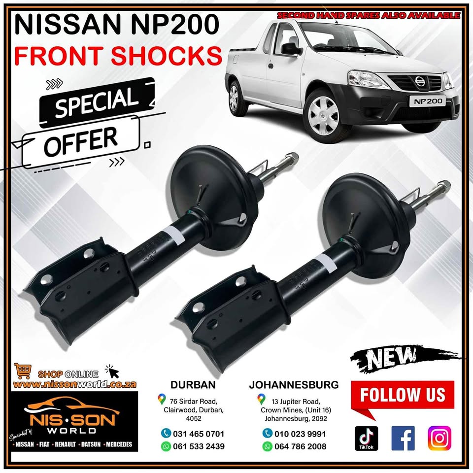 Nissan np200 front shocks - Private Seller Nissan np200 front shocks - Private Seller