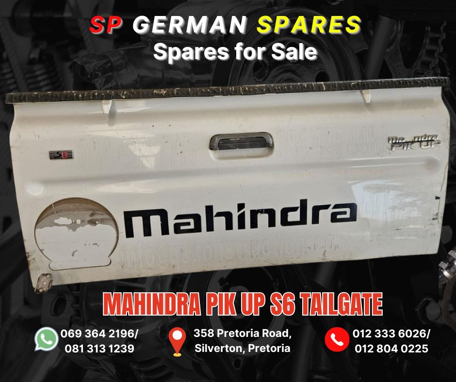 🚗 Mahindra Pik Up S6 Tailgate for Sale! 🚗 - Private Seller