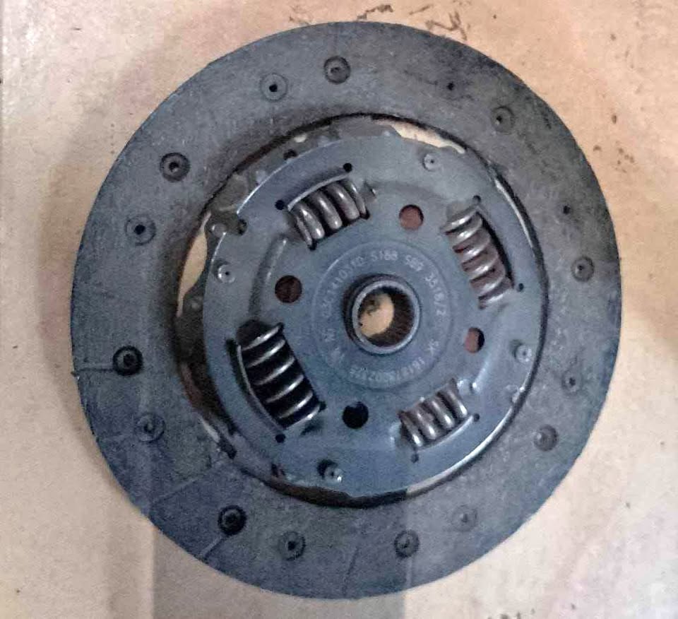 VW Golf 6 clutch plate