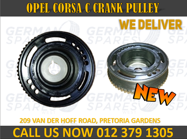 OPEL CORSA C CRANK PULLEY NEW FOR SALE - Private Seller OPEL CORSA C CRANK PULLEY NEW FOR SALE - Private Seller
