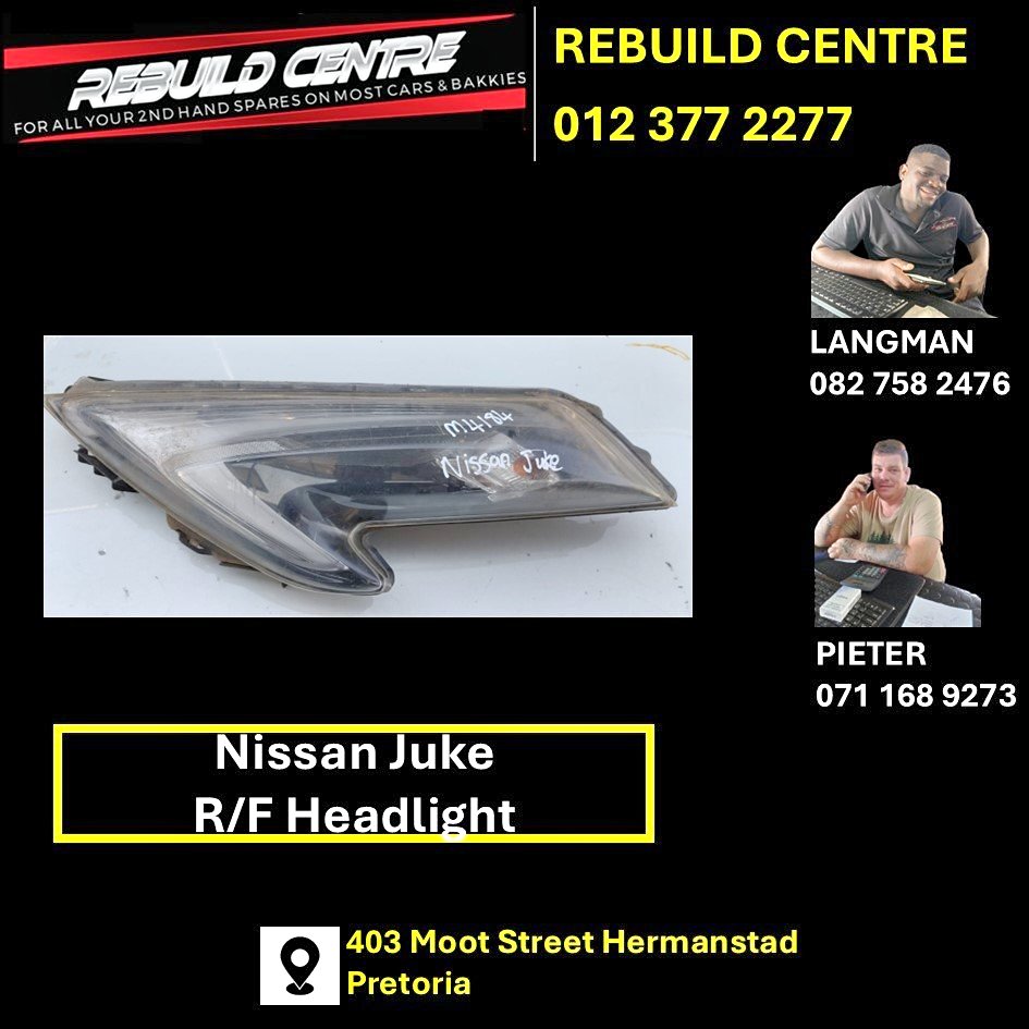Nissan Juke R/F Headlight - Private Seller Nissan Juke R/F Headlight - Private Seller