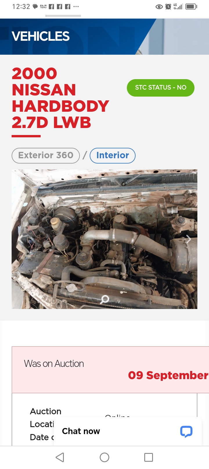 Nissan Hardbody engine, Td27 engine - Private Seller