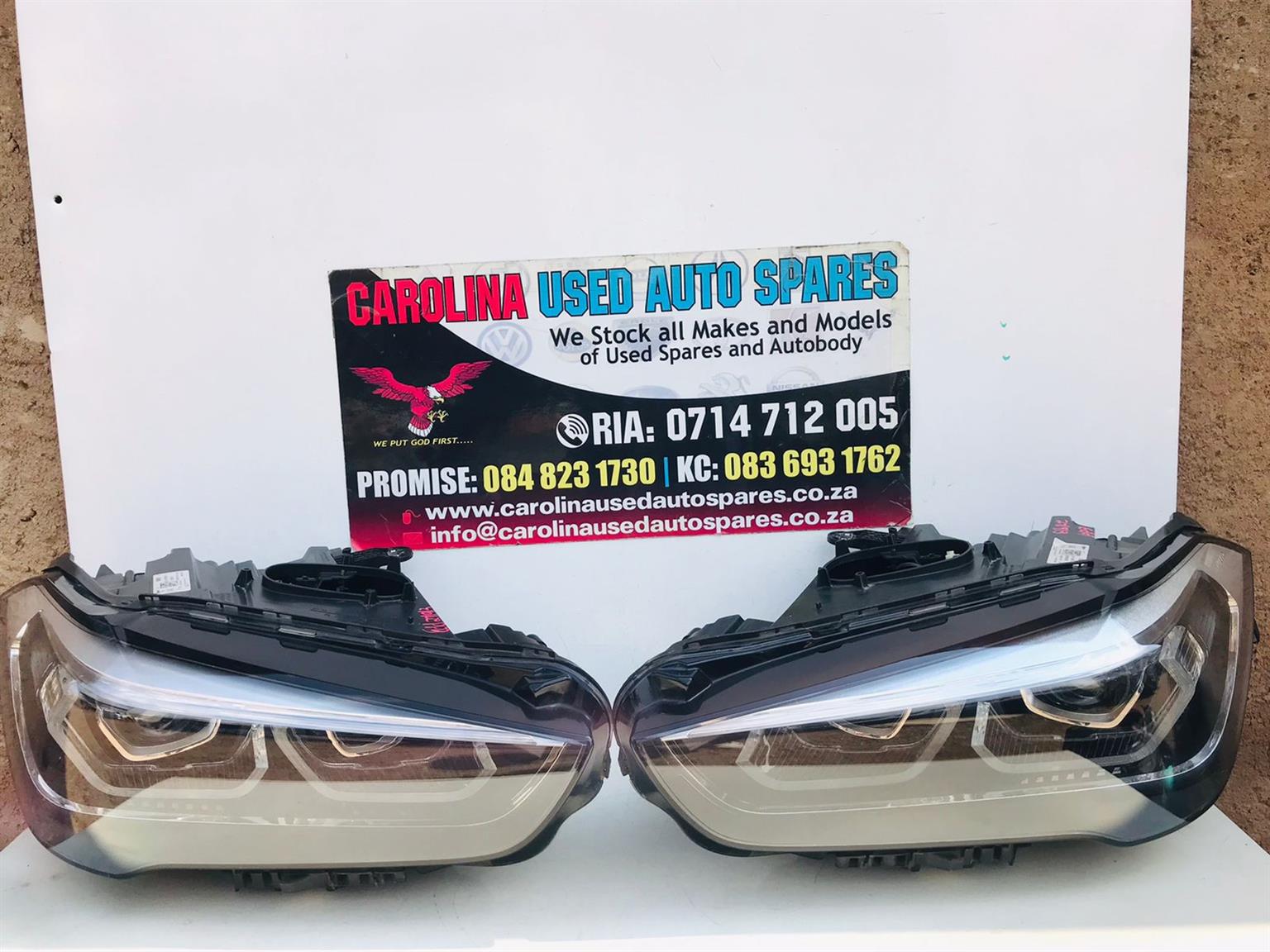 BMW X1 F48 left and right Full LED headlights - Private Seller BMW X1 F48 left and right Full LED headlights - Private Seller