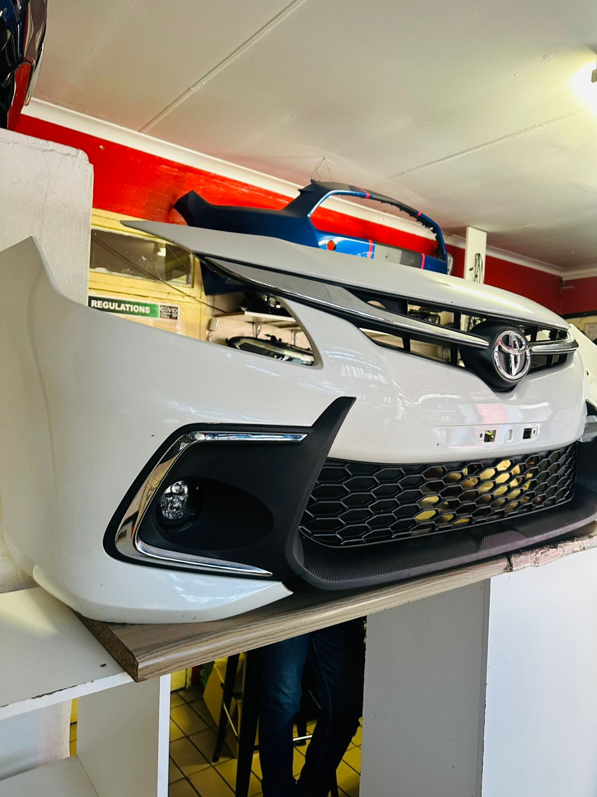 2023 TOYOTA STARLET WHITE BUMPER COMPLETE FOR SALE - Private Seller 2023 TOYOTA STARLET WHITE BUMPER COMPLETE FOR SALE - Private Seller