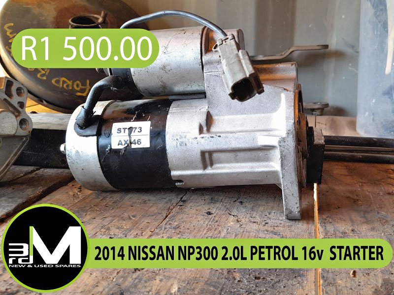 2014 NISSAN NP300 2.0L PETROL 16v STARTER - Private Seller 2014 NISSAN NP300 2.0L PETROL 16v STARTER - Private Seller