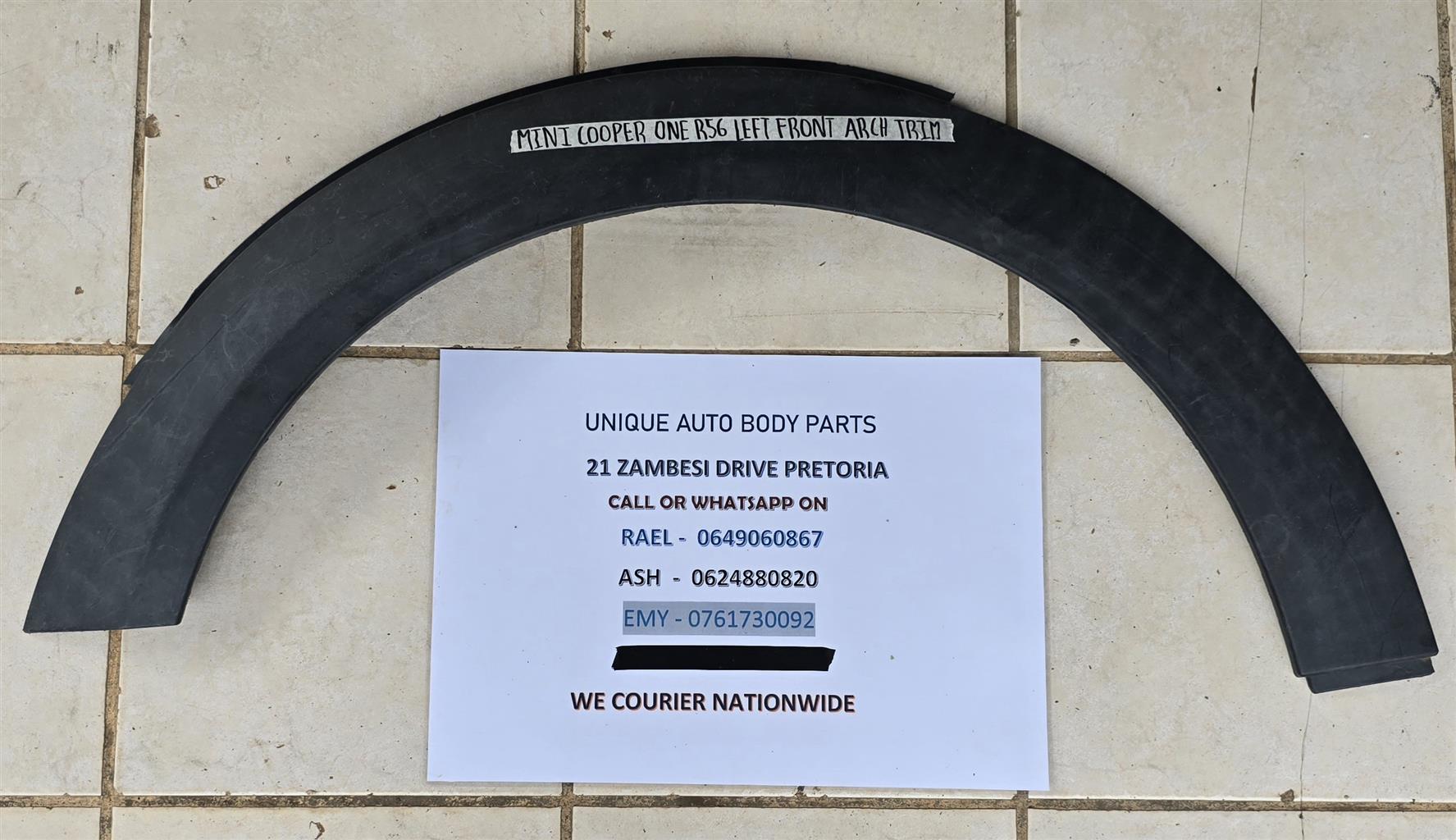 Mini Cooper One R56 LF Wheel Arch (Genuine) - Private Seller Mini Cooper One R56 LF Wheel Arch (Genuine) - Private Seller