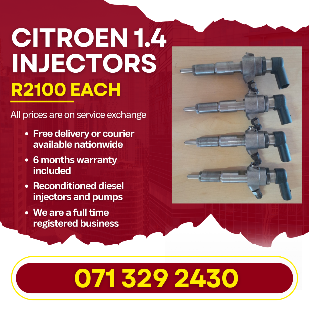 CITROËN 1.4 INJECTORS FOR SALE WITH WARRANTY INCLUDED - Private Seller CITROËN 1.4 INJECTORS FOR SALE WITH WARRANTY INCLUDED - Private Seller