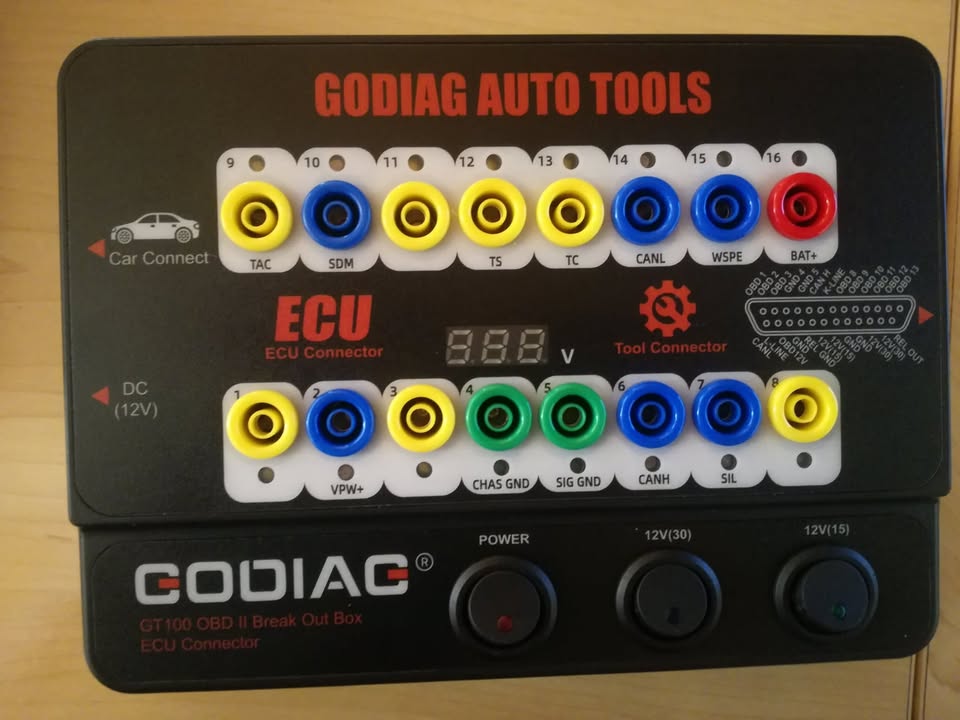 GODIAG  GT100 OBD II BREAK OUT BOX ECU CONNECTOR