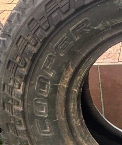Tyres Cooper brand 4 x 265/75\16 - Private Seller Tyres Cooper brand 4 x 265/75\16 - Private Seller