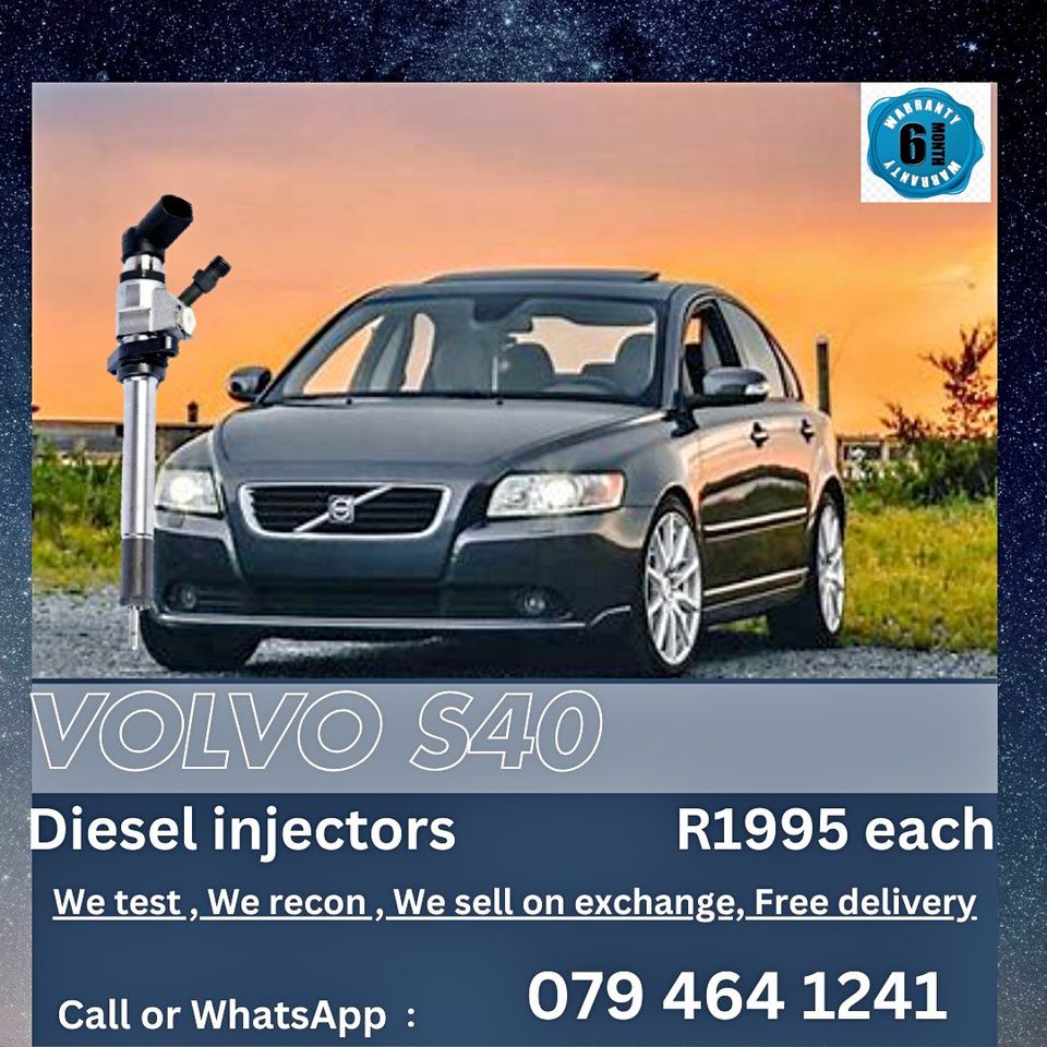 VOLVO S40 DIESEL INJECTORS - Private Seller VOLVO S40 DIESEL INJECTORS - Private Seller