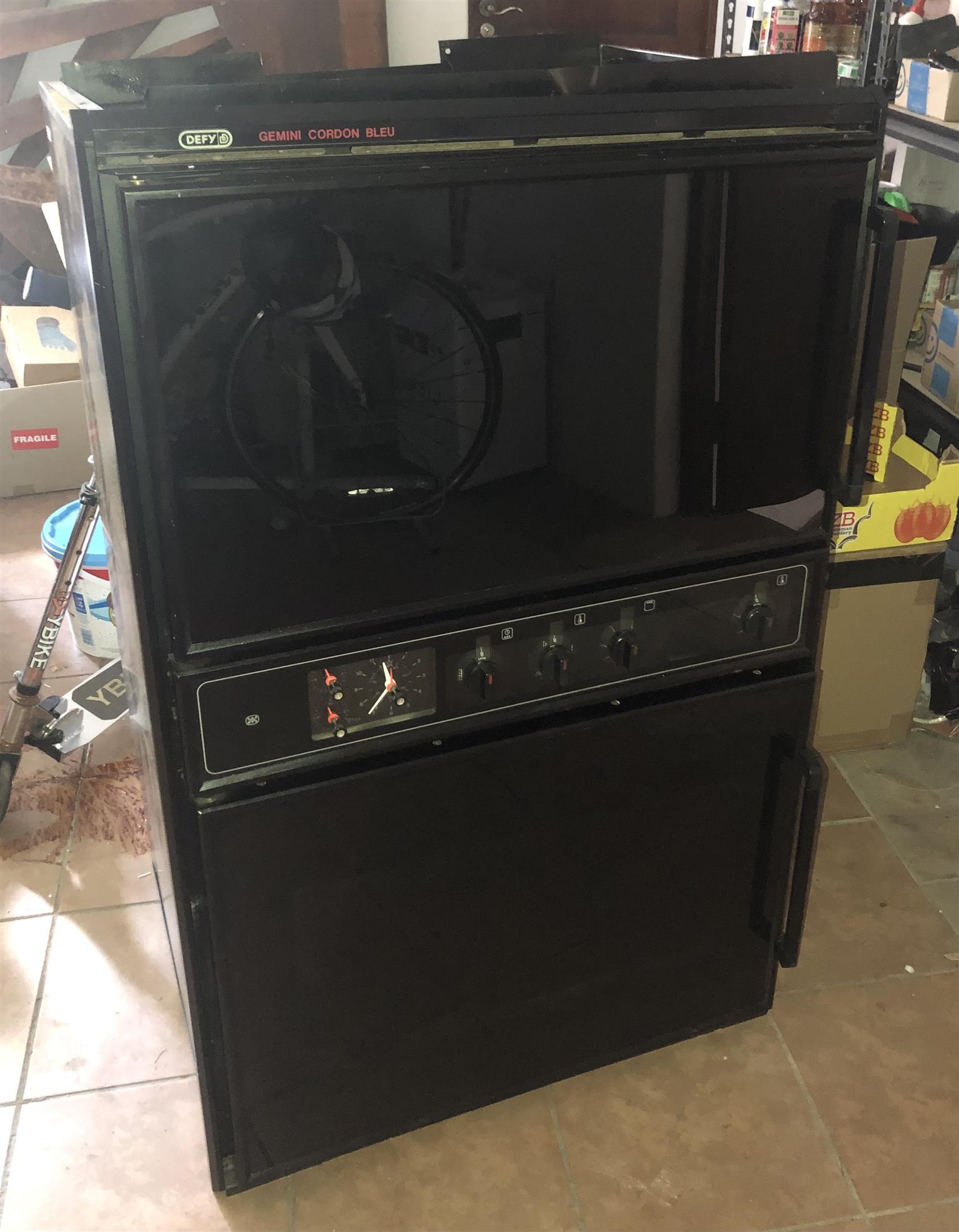 Defy double oven for sale