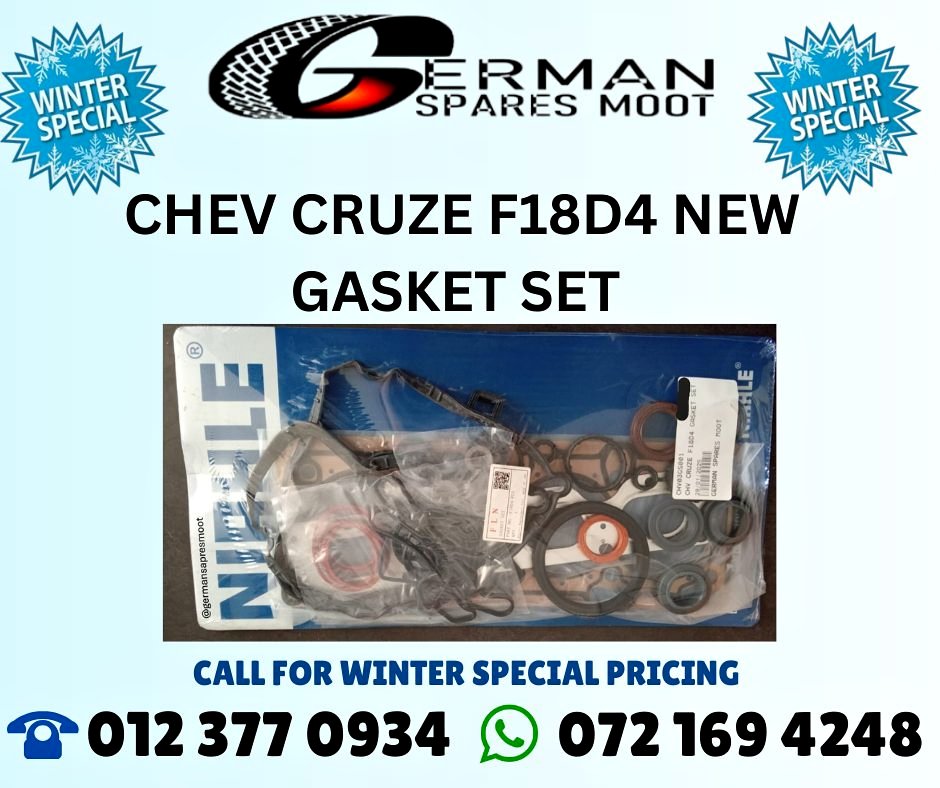 Chev Cruze F18D4 New Gasket Set - Private Seller Chev Cruze F18D4 New Gasket Set - Private Seller