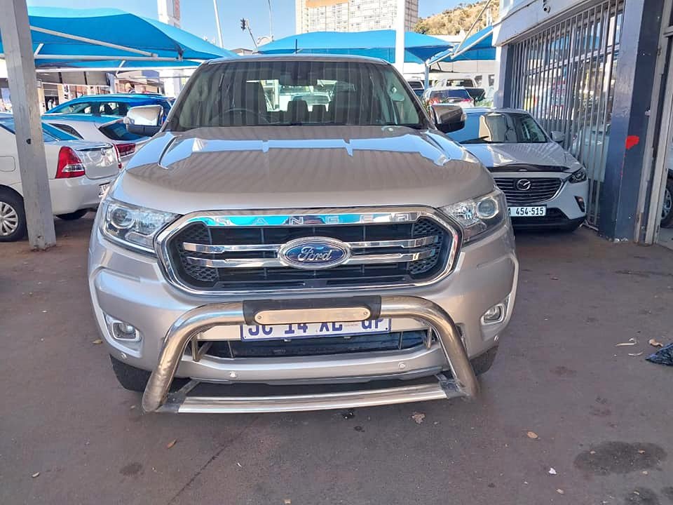 2017 FORD RANGER 3.2 DOUBLE CAB 85 000KM AUTOMATIC DIESEL SILVER COLOR