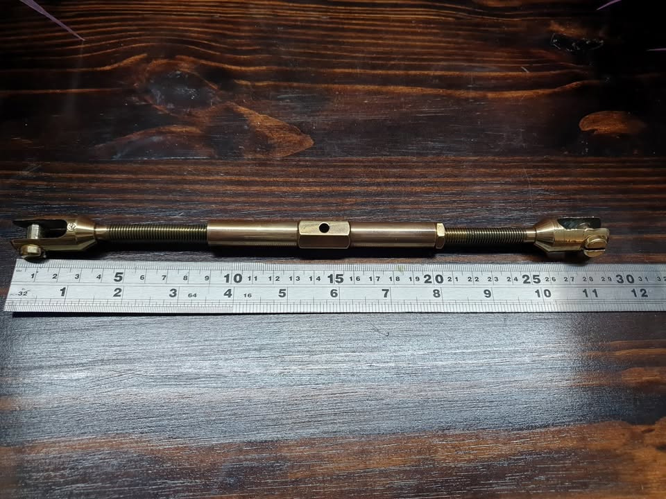 Vintage WW 2 Brass turnbuckle