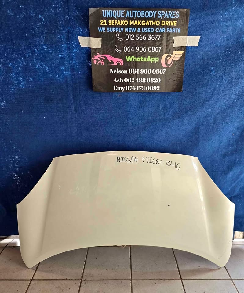 Nissan Micra Bonnet 2010 – 2016