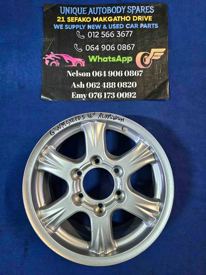 GWM Steed 5 Aluminium 16" Mag Rim - Private Seller
