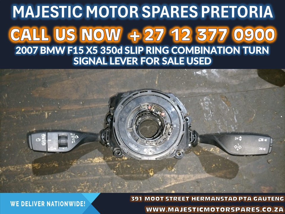 Bmw X5 F15 slip ring turn signal lever for sale used - Private Seller
