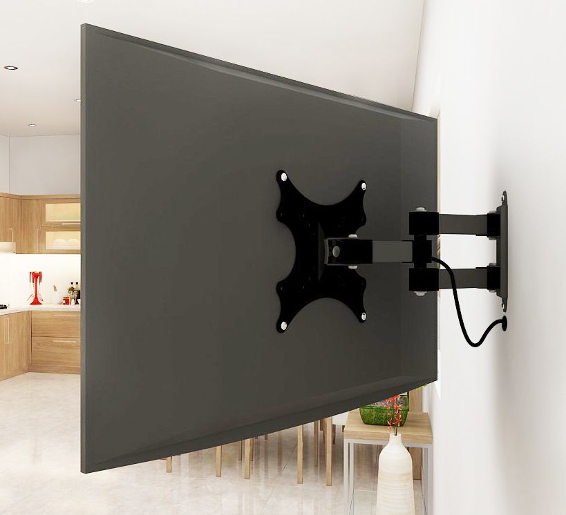 TV Wall Mount Bracket, Full Motion Cantilever Wall Mount 14 to 42 inches. NEW