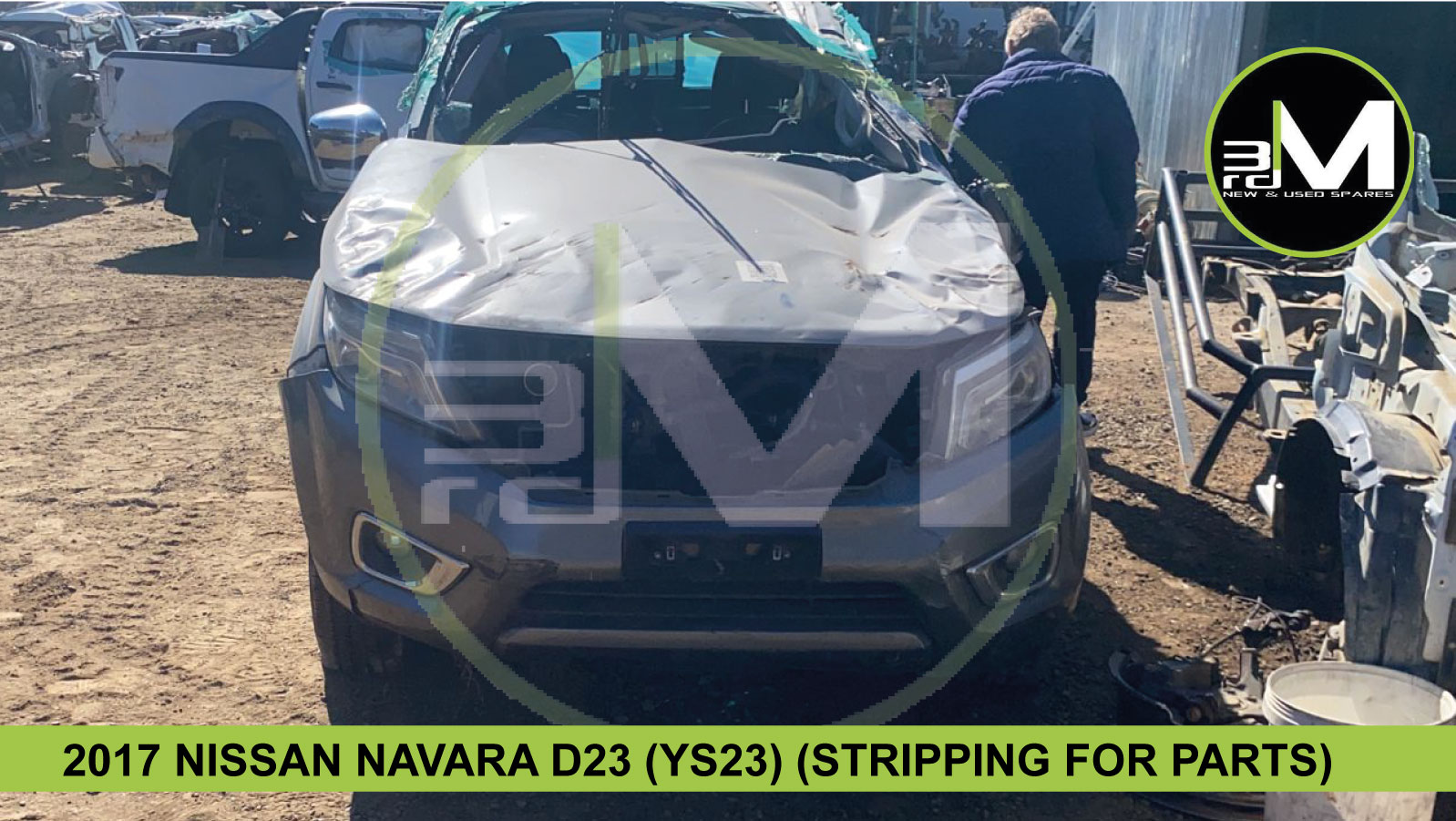 2017 NISSAN NAVARA D23 (YS23) (STRIPPING FOR PARTS)
