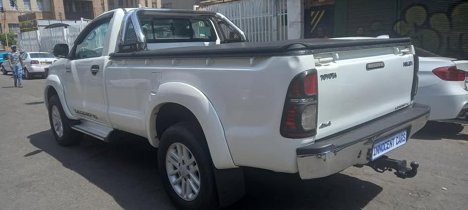 2014 TOYOTA HILUX 3.0D 4D 4x4, LEGEND 45, MANUAL, SINGLE CAB, WHITE COLOUR,