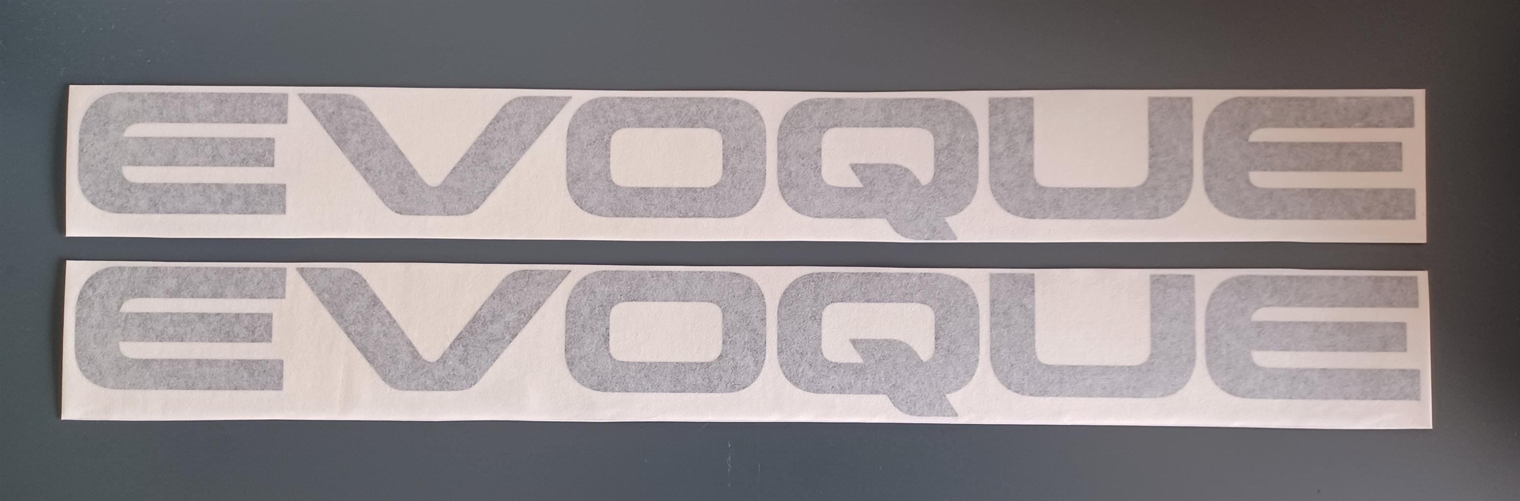 Range Rover Evoque stickers badges emblems - Private Seller