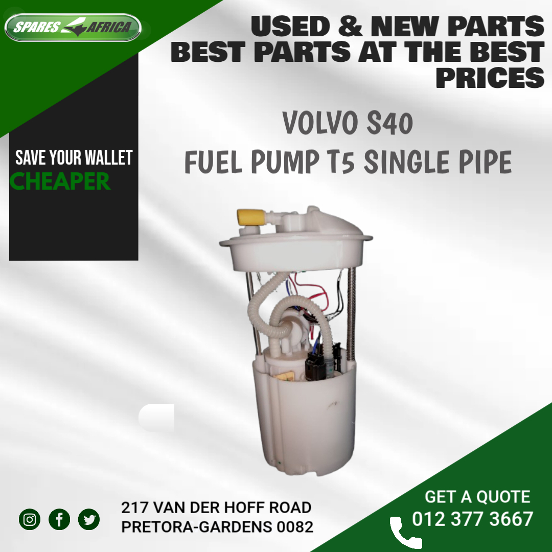 VOLVO S40 T5 FUEL PUMP (SINGLE PIPE) FOR SALE - Private Seller VOLVO S40 T5 FUEL PUMP (SINGLE PIPE) FOR SALE - Private Seller