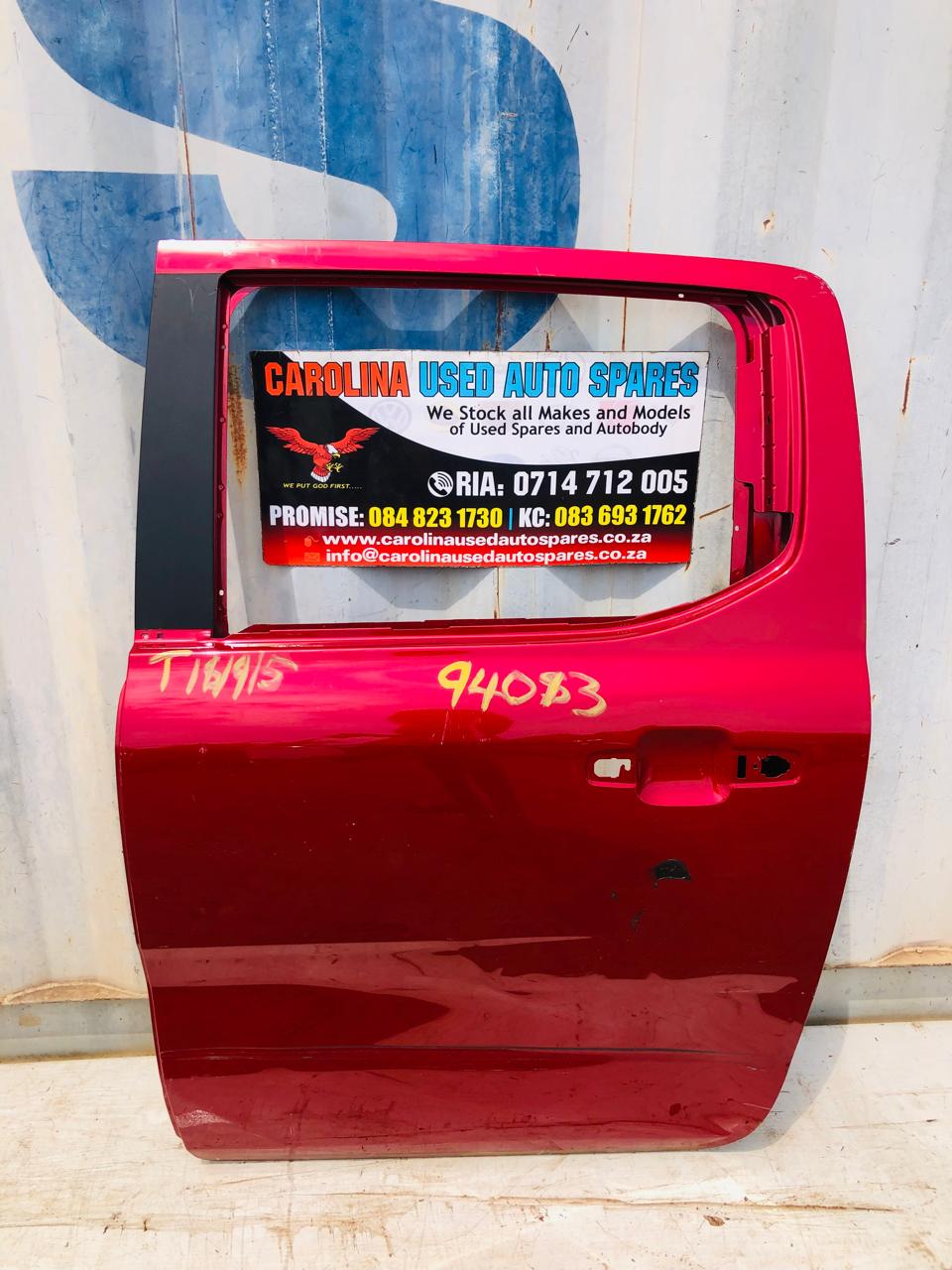 Ford Ranger T9 Nxt Gen left side rear/back door (2024) - Private Seller Ford Ranger T9 Nxt Gen left side rear/back door (2024) - Private Seller