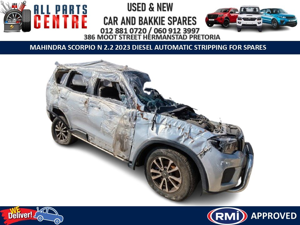 Mahindra Scorpio N 2.2 2013 diesel automatic Stripping for Spares - Private Seller