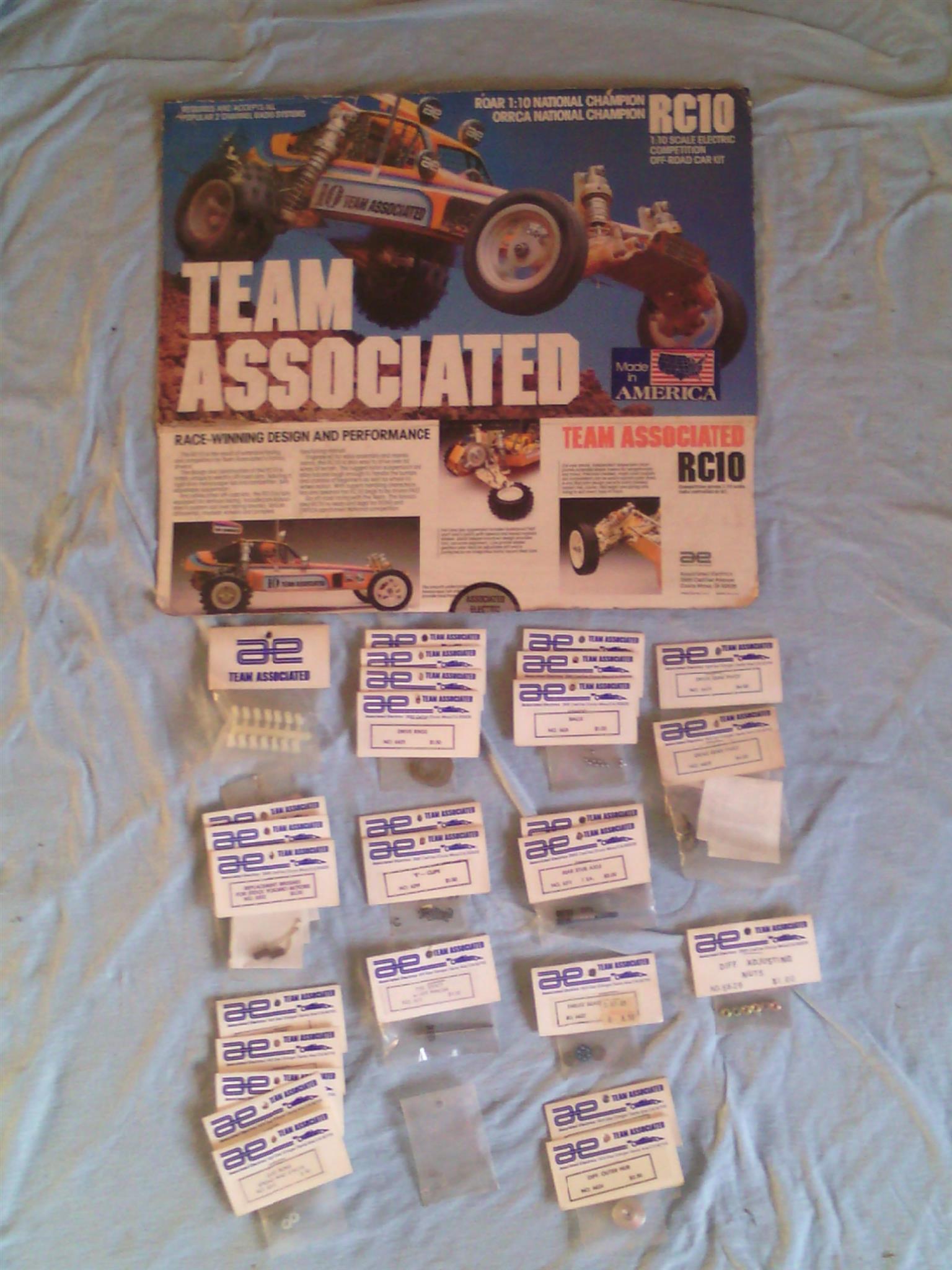 RC Team Associated Collection of Off Road cars