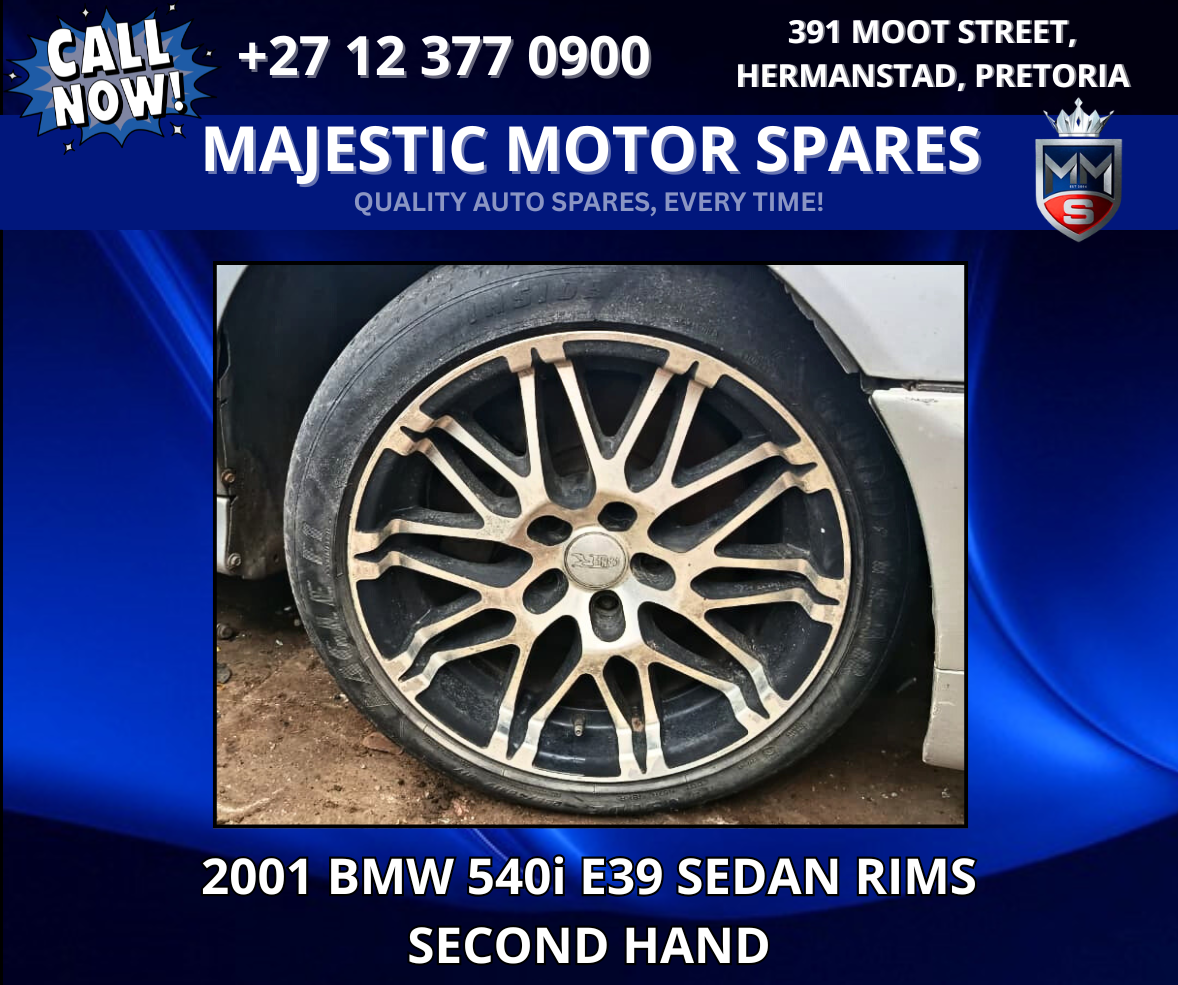 2001 BMW 540i E39 Sedan Rims (Second Hand) for Sale - Private Seller