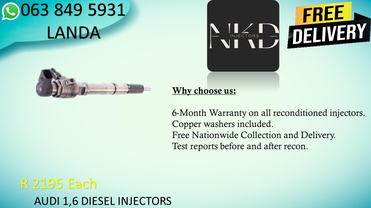 VOLKSWAGEN POLO DIESEL INJECTORS FOR SALE IN BOKSBURG GAUTENG - Private Seller VOLKSWAGEN POLO DIESEL INJECTORS FOR SALE IN BOKSBURG GAUTENG - Private Seller