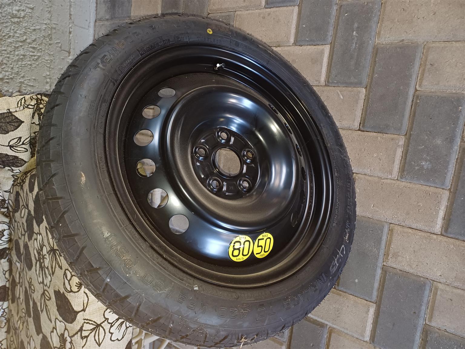 Toyota cross original spare wheel. Brand new - Private Seller