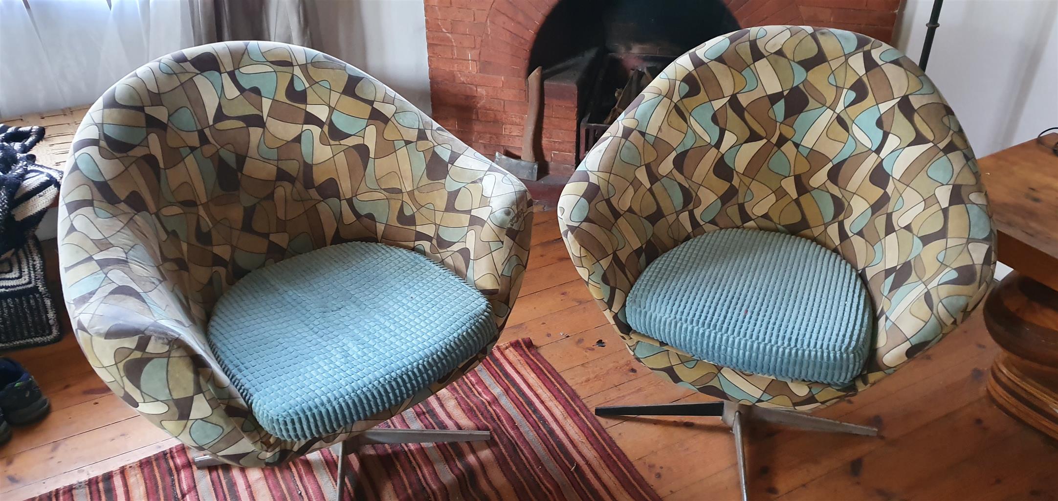 tub chairs for sale x 2