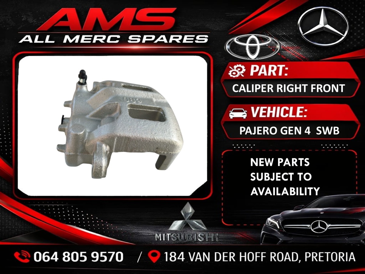 Mitsubishi Pajero Gen 4 SWB Calliper RIGHT F – NEW - Private Seller