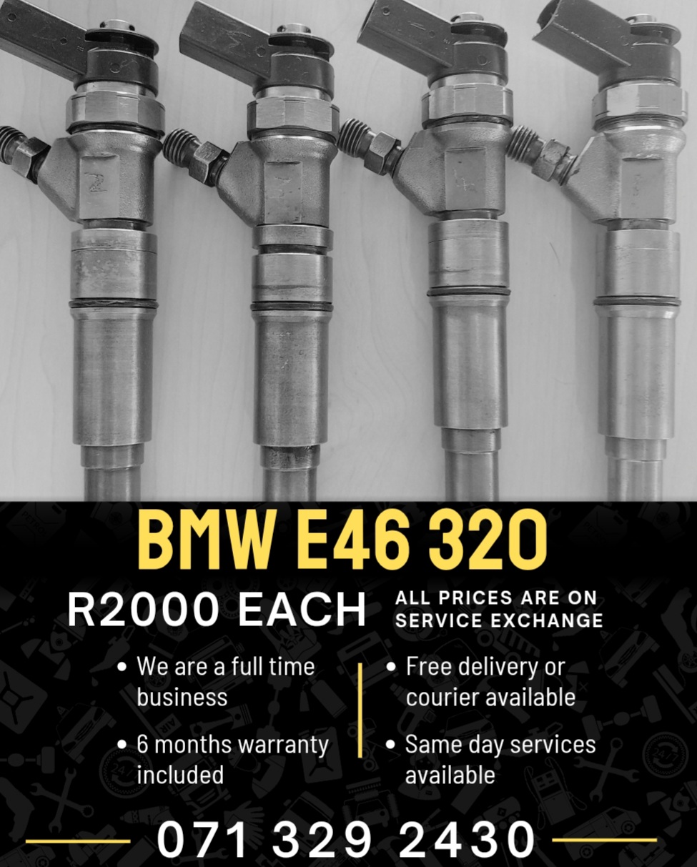 BMW E46 320 INJECTORS FOR SALE WITH WARRANTY - Private Seller BMW E46 320 INJECTORS FOR SALE WITH WARRANTY - Private Seller
