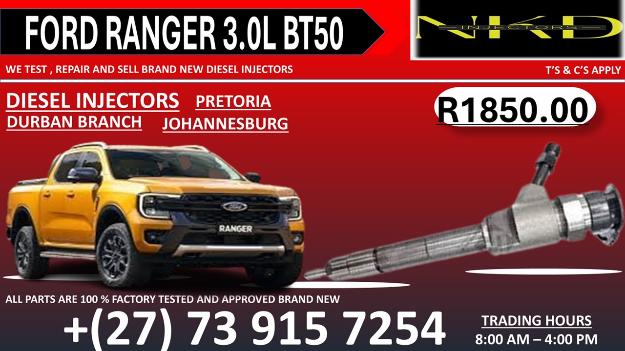Diesel Ford Ranger 3.0L BT50 Injectors - Private Seller Diesel Ford Ranger 3.0L BT50 Injectors - Private Seller