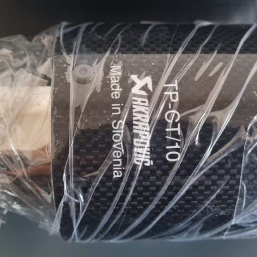 Akrapovic exhaust tip tail pipe