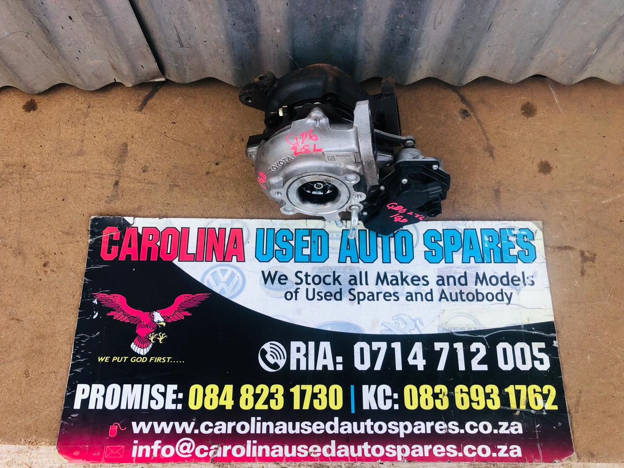 Toyota Hilux GD6 2.8 L turbo charger - Private Seller Toyota Hilux GD6 2.8 L turbo charger - Private Seller