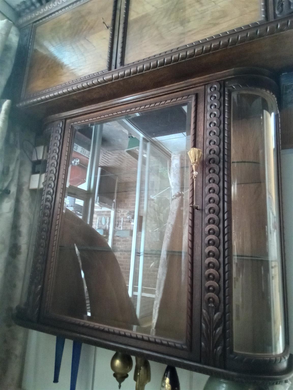 Antique marble side table