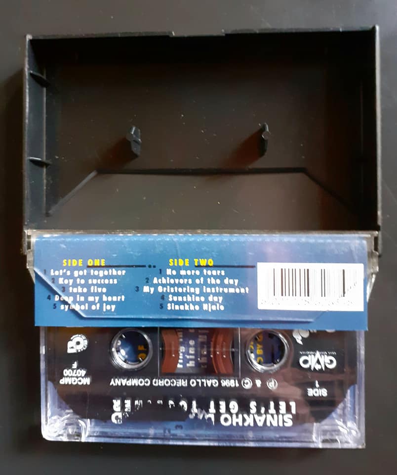 Sinakho Dance Band - Let's Get Together  Cassette Tape