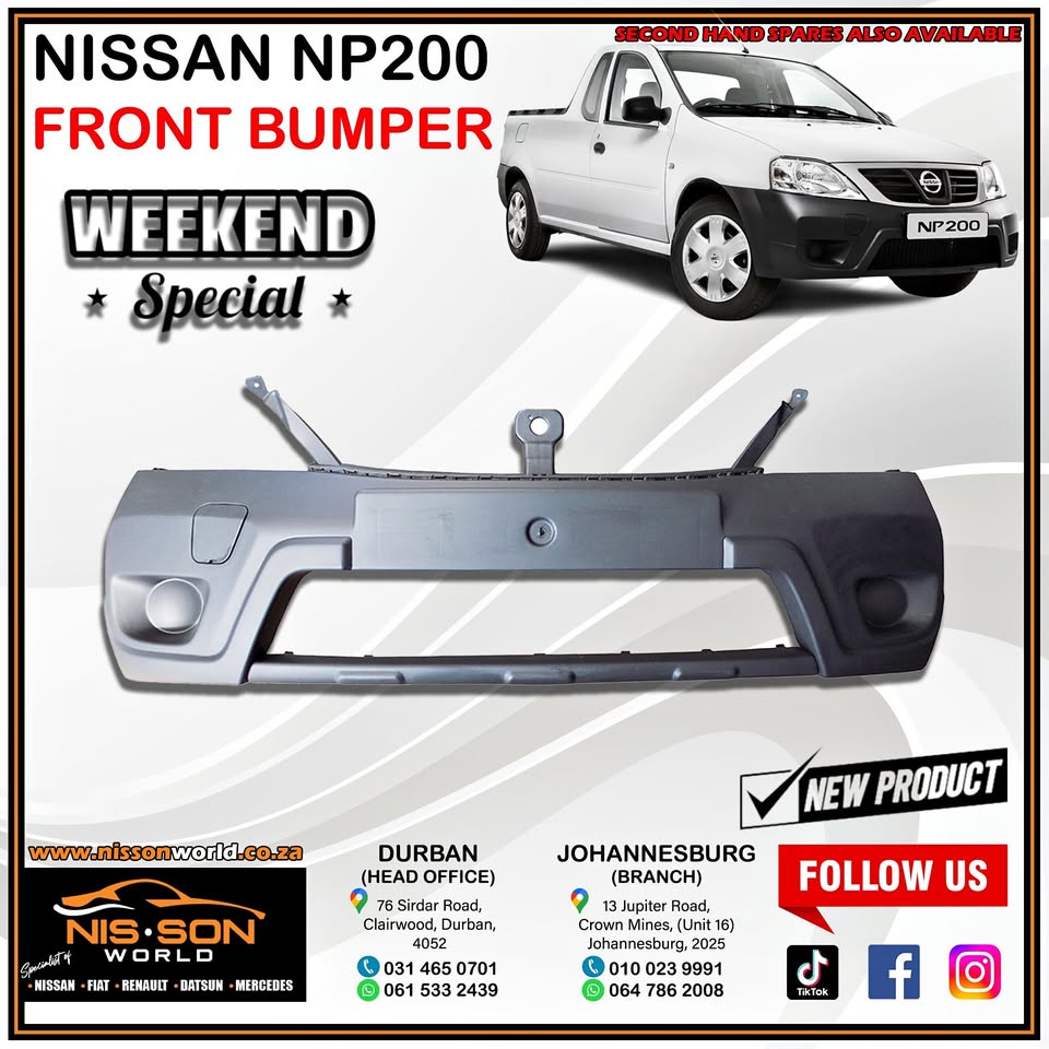 Nissan NP200 Front Bumper