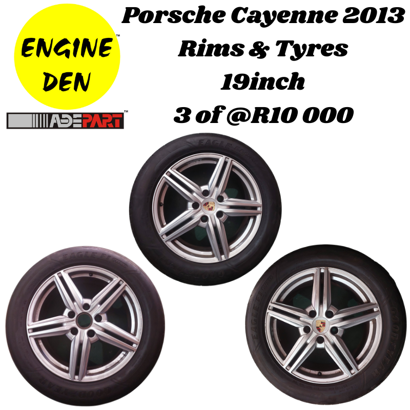 Porsche Cayenne 2013 Rims & Tyres (19inch) - Private Seller