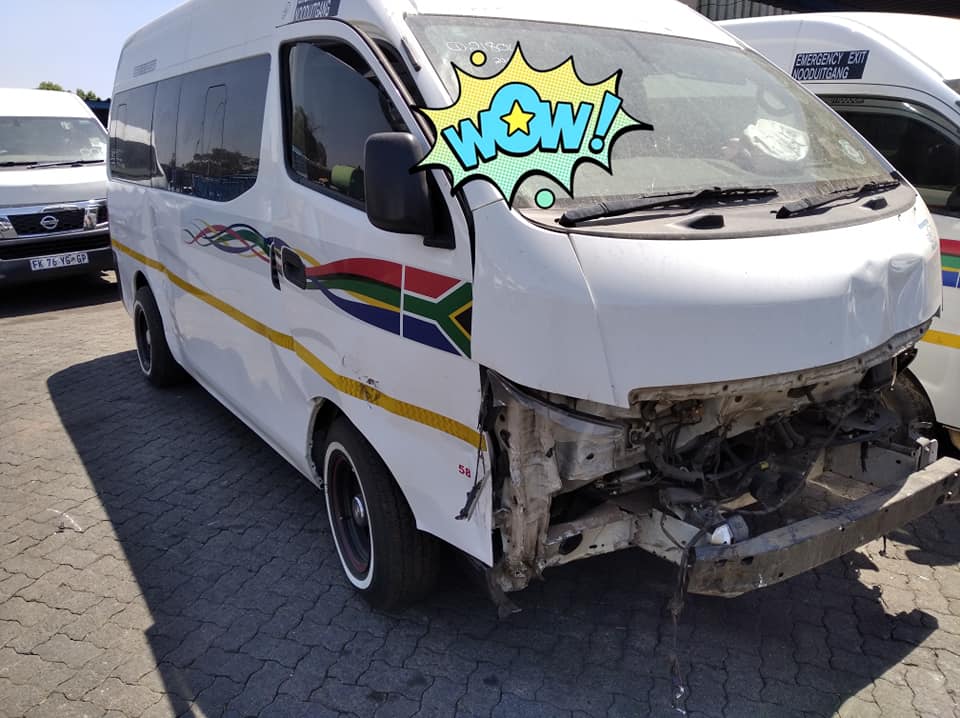 Nissan Nv350 minibus accident but drives - Private Seller Nissan Nv350 minibus accident but drives - Private Seller
