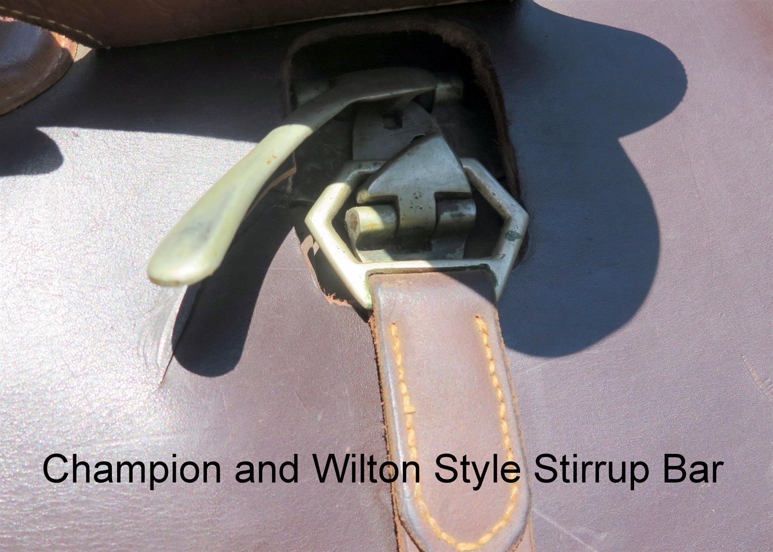 Champion and Wilton Style Side Saddle