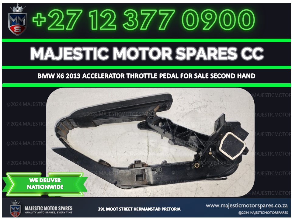 BMW x6 2013 accelerator throttle pedal – second-hand for sale - Private Seller BMW x6 2013 accelerator throttle pedal – second-hand for sale - Private Seller
