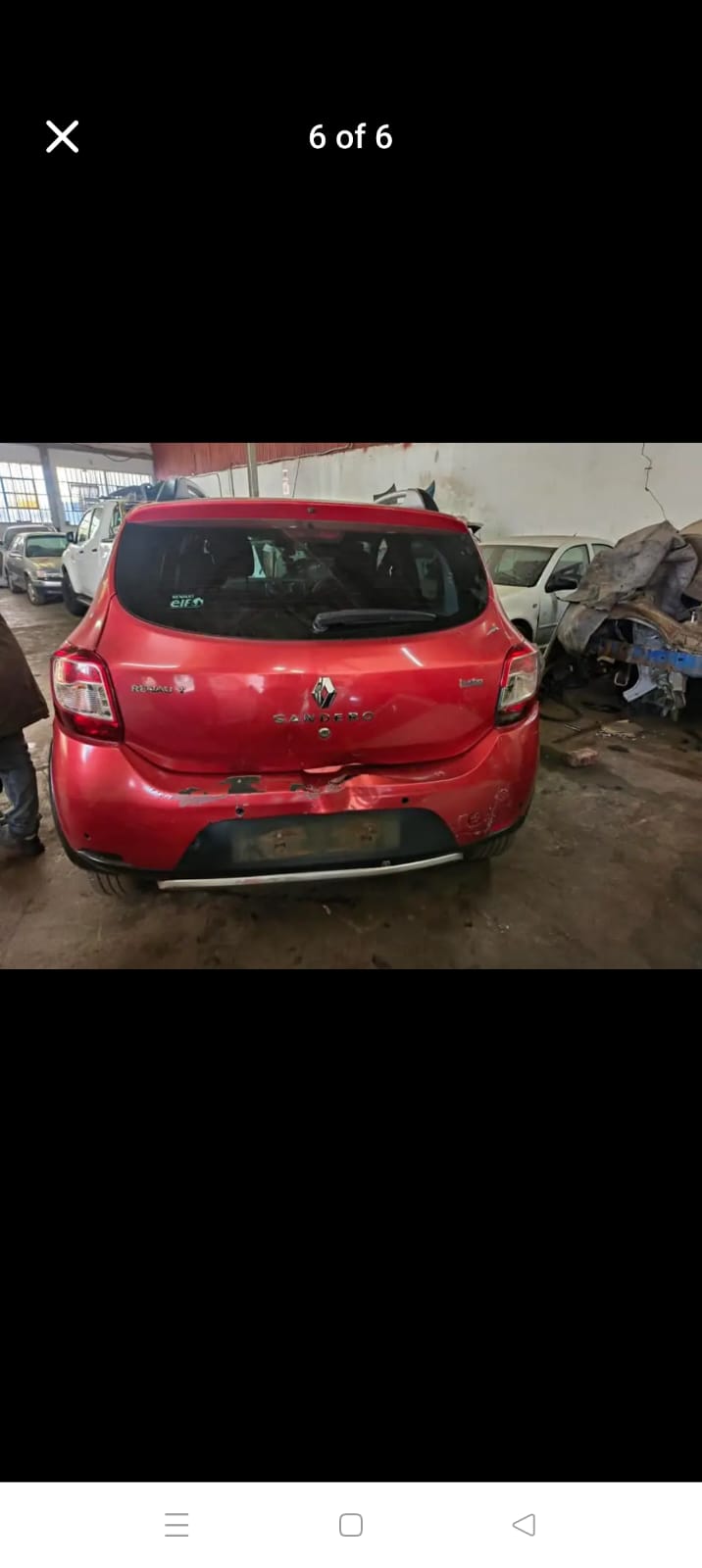 2016 Renault Sandero stripping for parts
