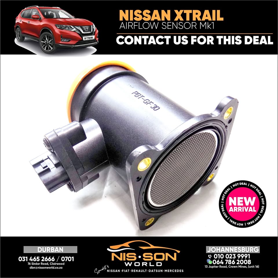 NISSAN XTRAIL AIRFLOW SENSOR MK1 - Private Seller